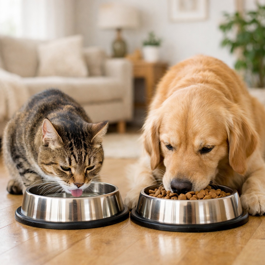 貓狗一起使用不鏽鋼碗